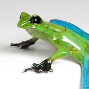 Sold Out and Retired Frogman Sculpture