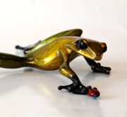 Sold Out and Retired Frogman Sculpture