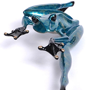 Tim Cotterill - Frogman Bronze Frogs